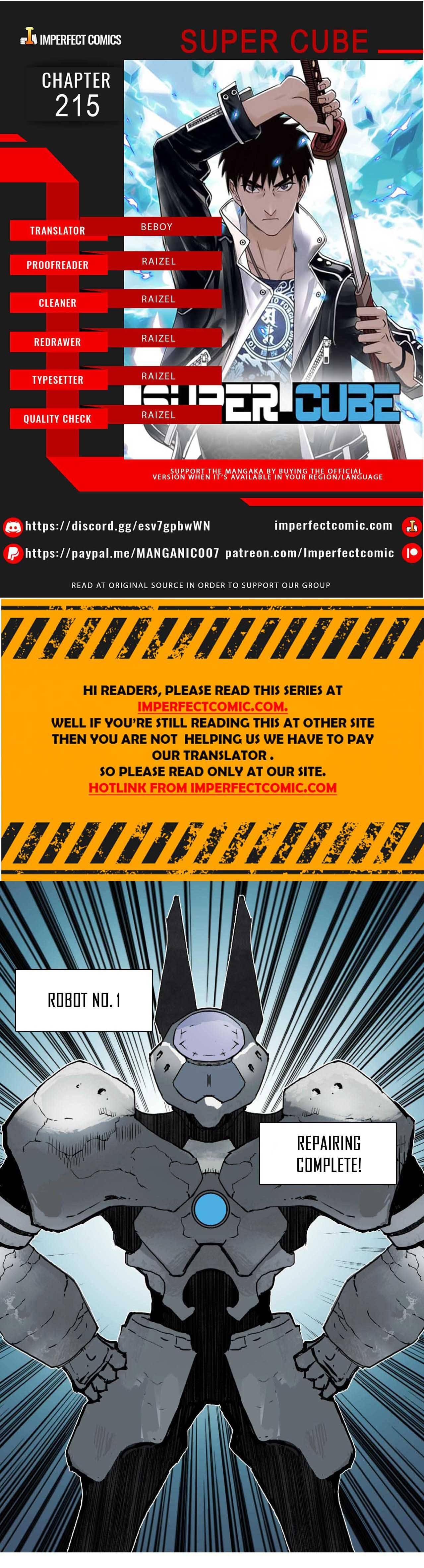 Read Super Cube ENGLISH Manga Online