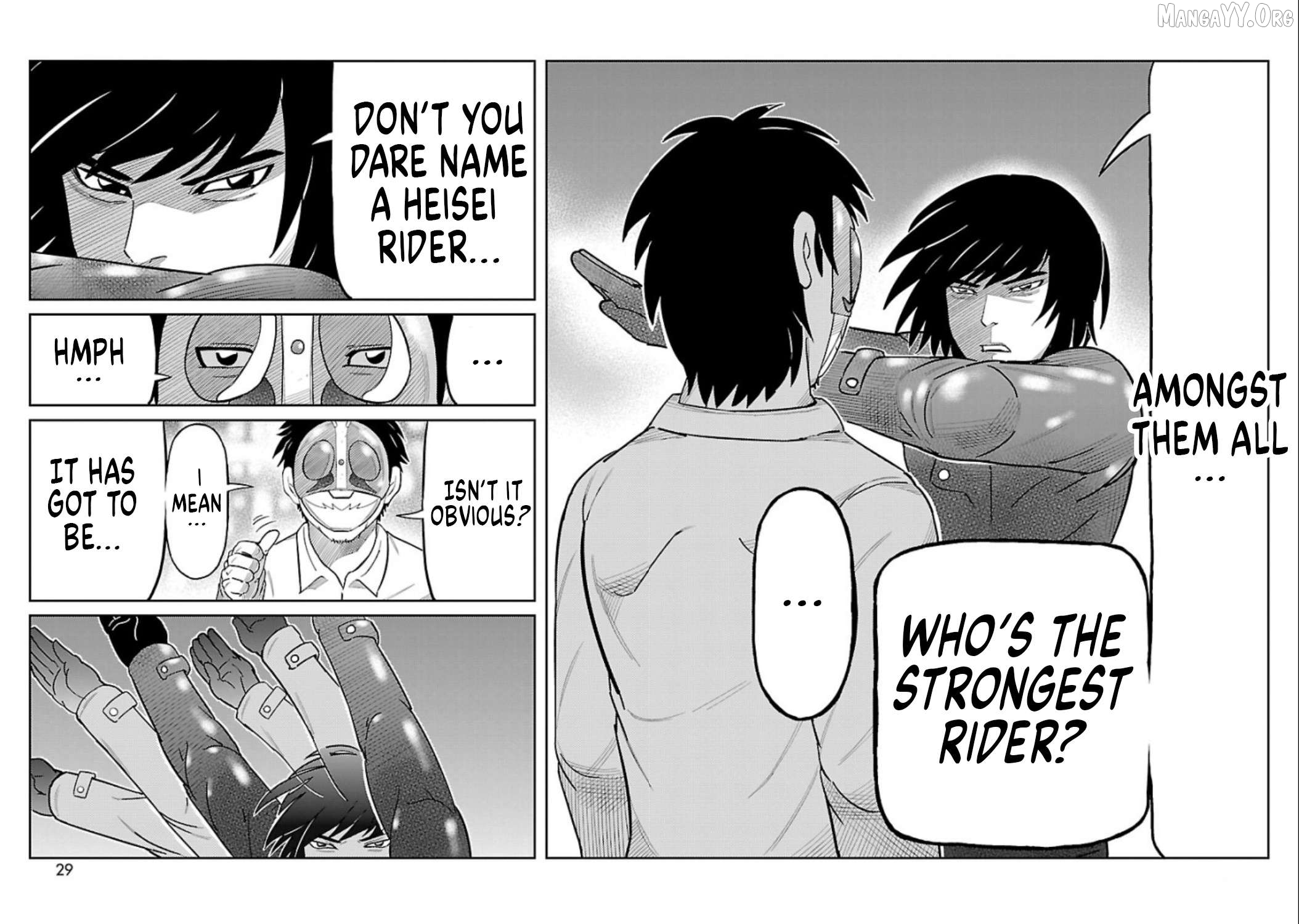 Read Tanzaburo Tojima Wants To Be Kamen Rider ENGLISH Manga Online