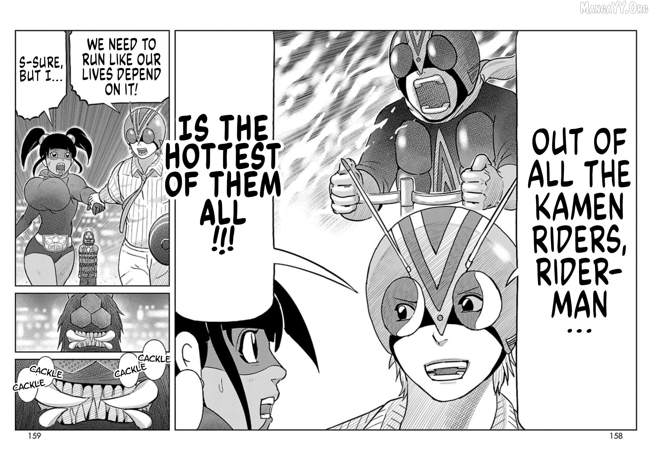 Read Tanzaburo Tojima Wants To Be Kamen Rider ENGLISH Manga Online