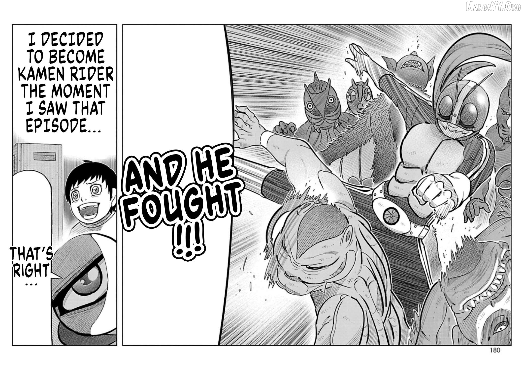 Read Tanzaburo Tojima Wants To Be Kamen Rider ENGLISH Manga Online