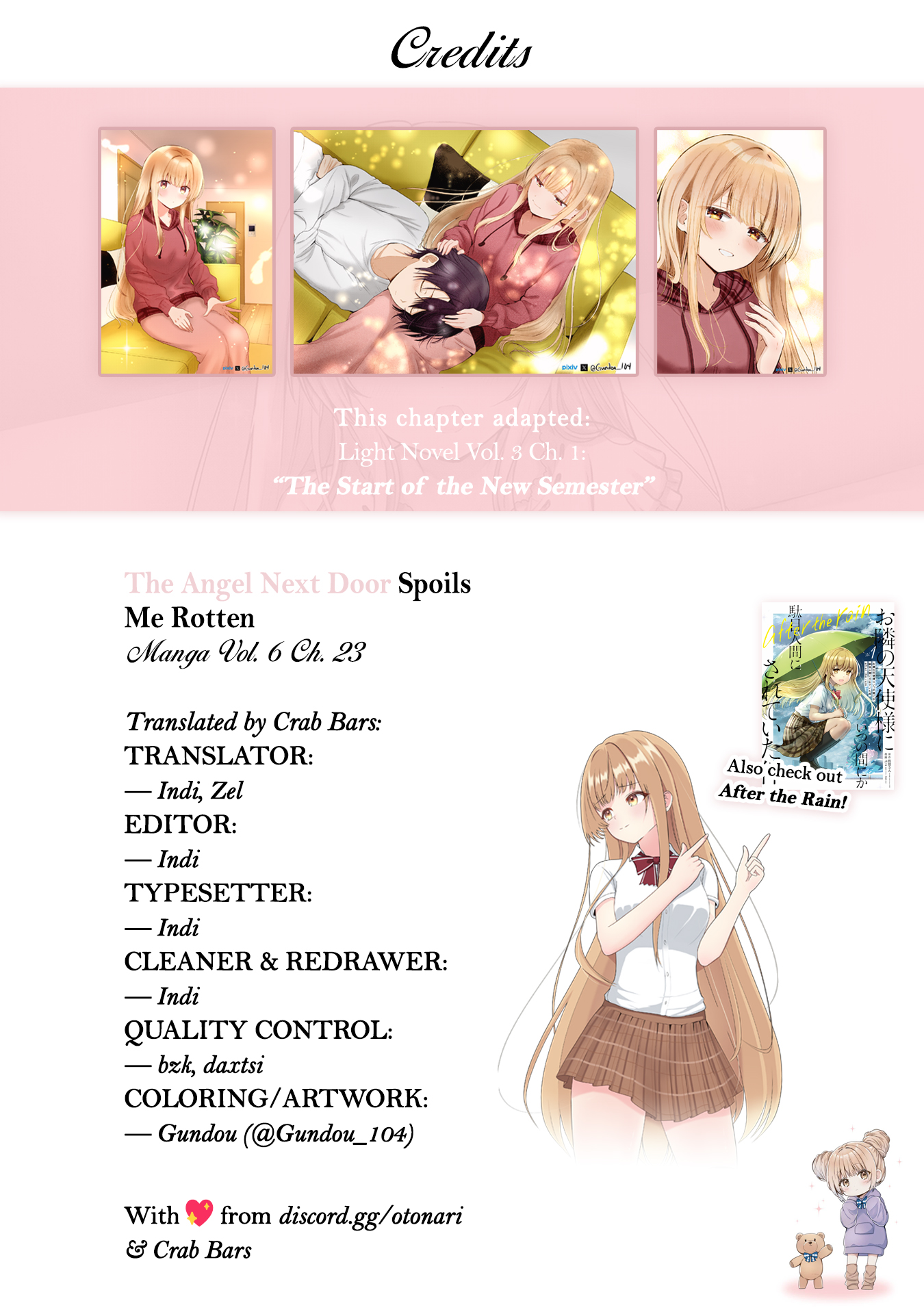 Read The Angel Next Door Spoils Me Rotten ENGLISH Manga Online