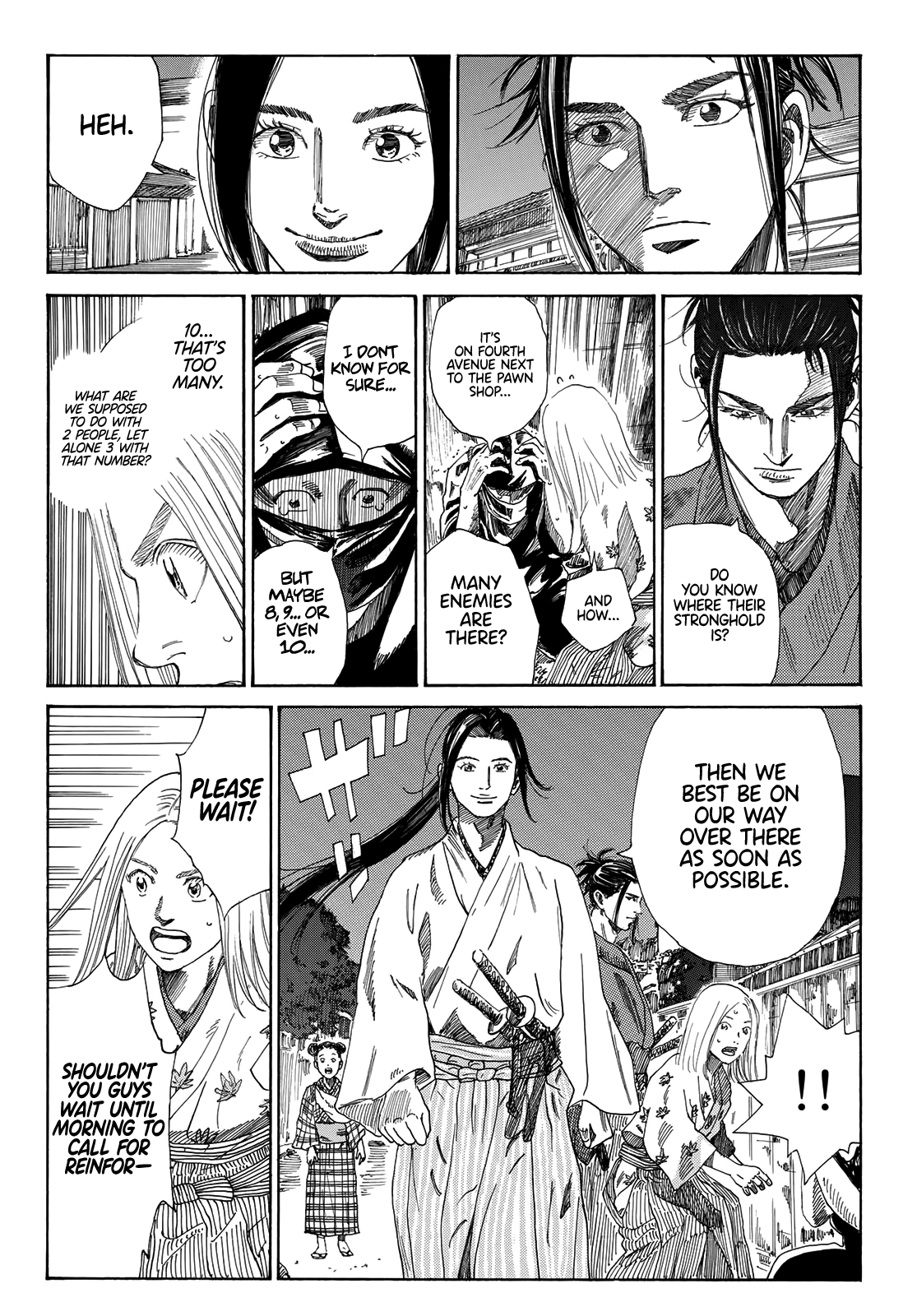 Read The Blue Wolves of Mibu ENGLISH Manga Online