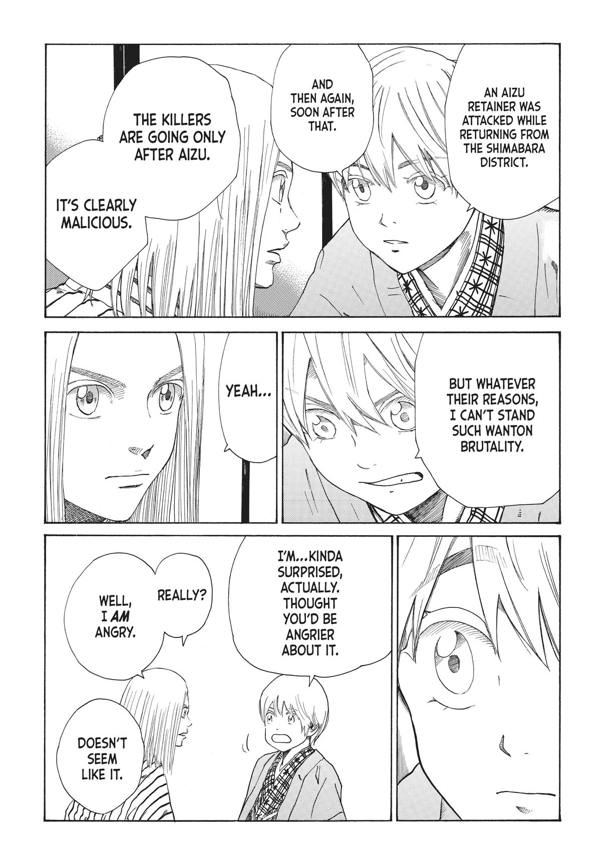 Read The Blue Wolves of Mibu ENGLISH Manga Online