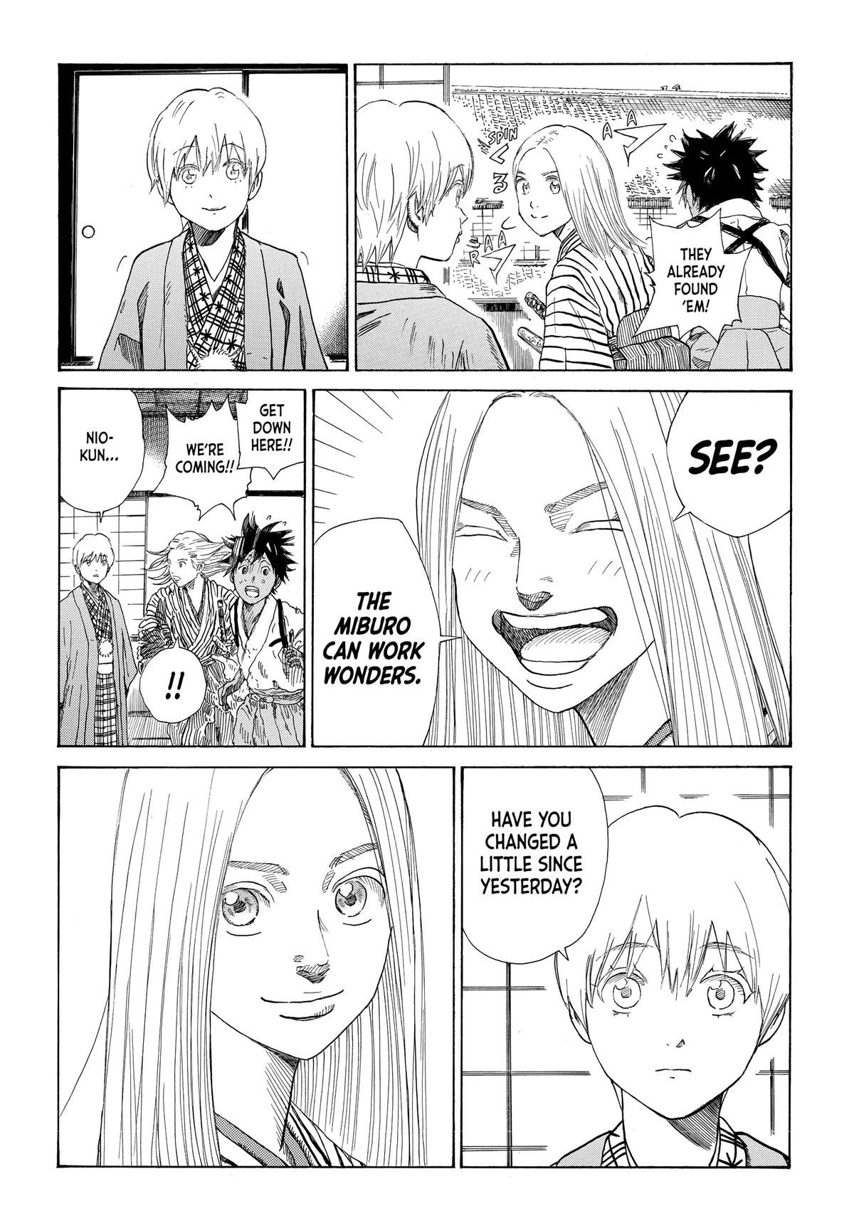 Read The Blue Wolves of Mibu ENGLISH Manga Online