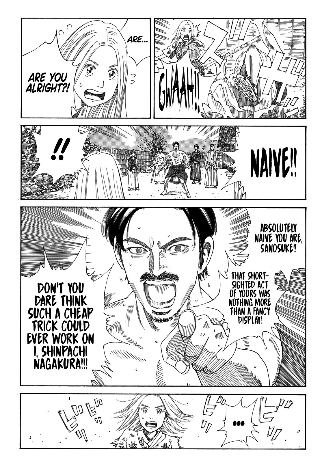 Read The Blue Wolves of Mibu ENGLISH Manga Online