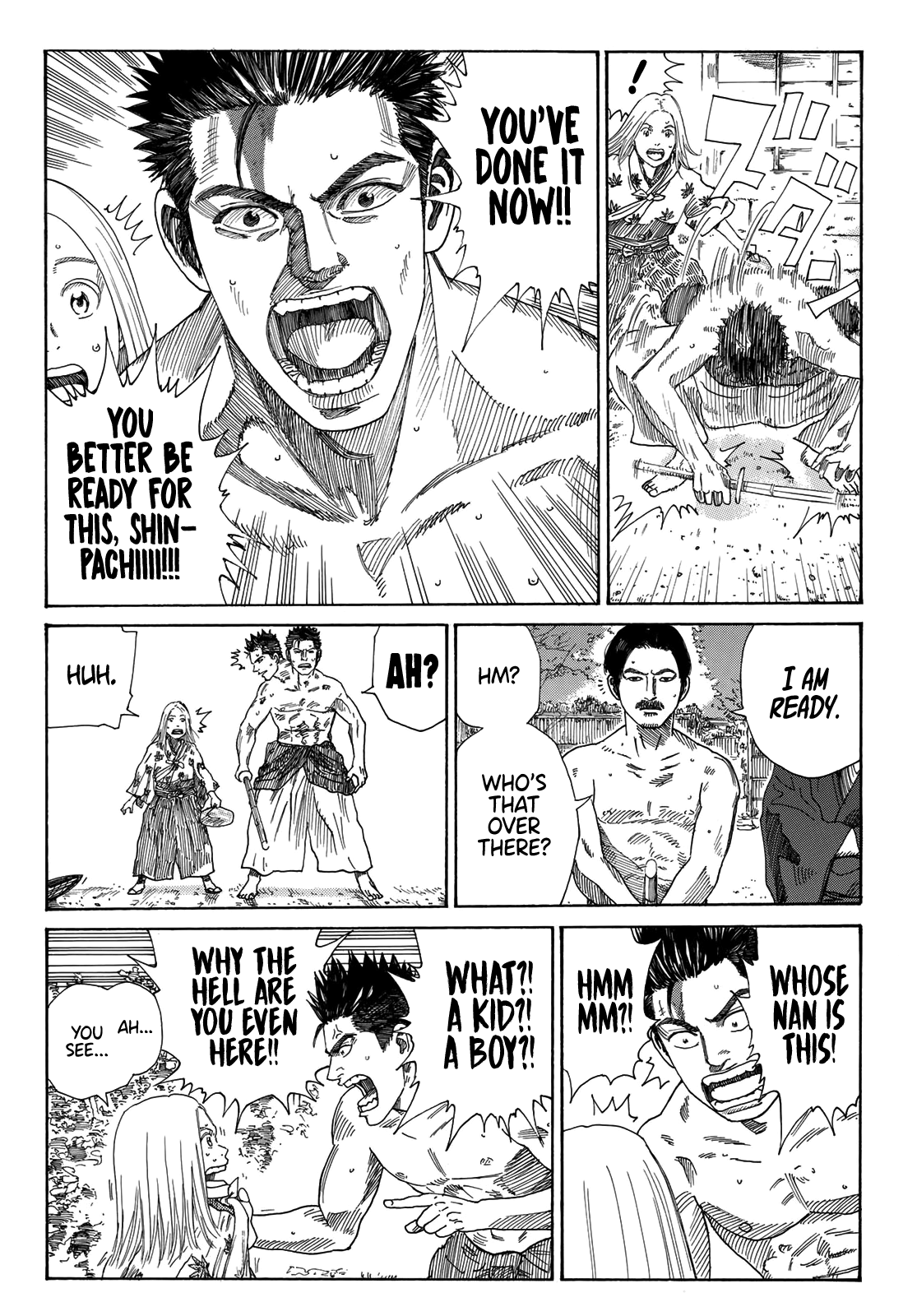 Read The Blue Wolves of Mibu ENGLISH Manga Online