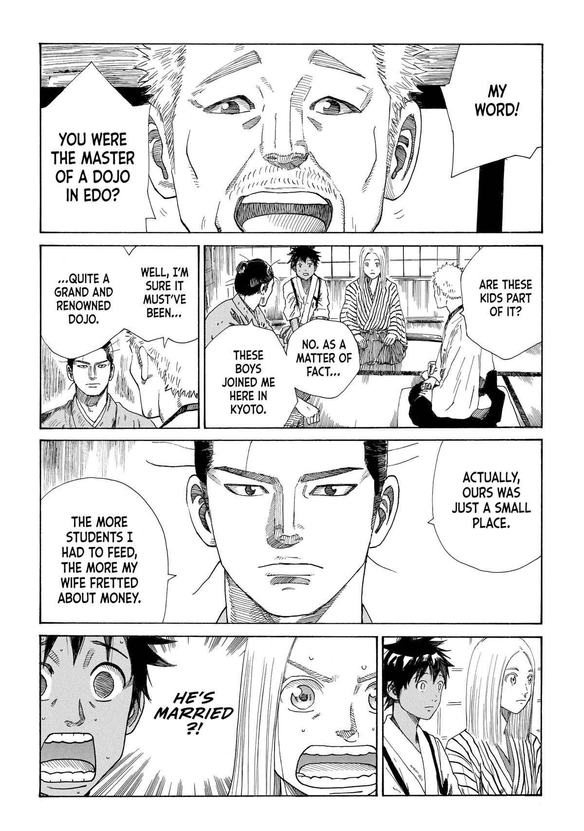 Read The Blue Wolves of Mibu ENGLISH Manga Online