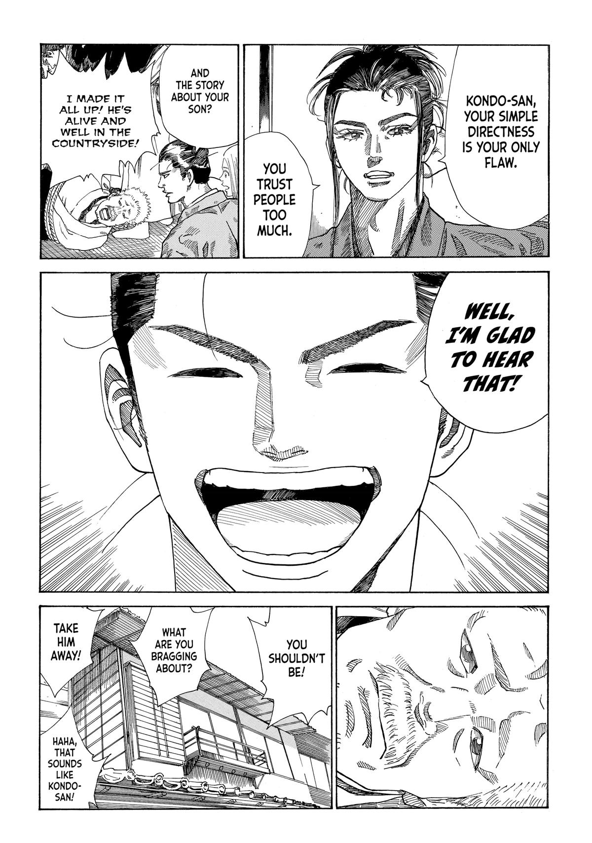 Read The Blue Wolves of Mibu ENGLISH Manga Online