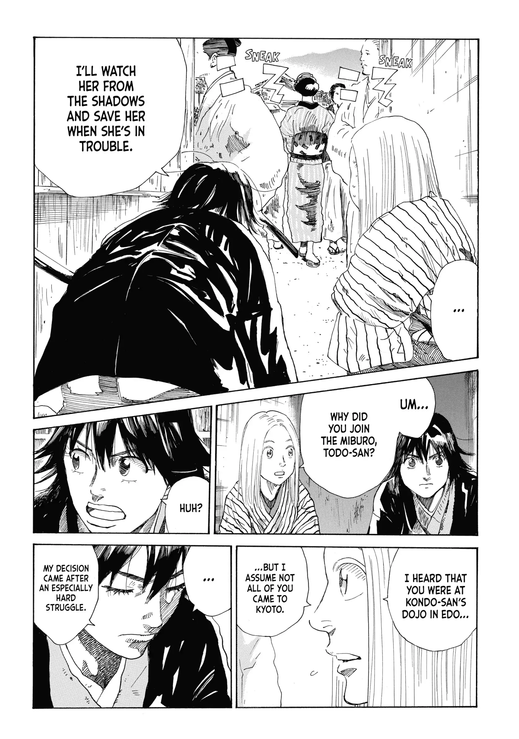 Read The Blue Wolves of Mibu ENGLISH Manga Online