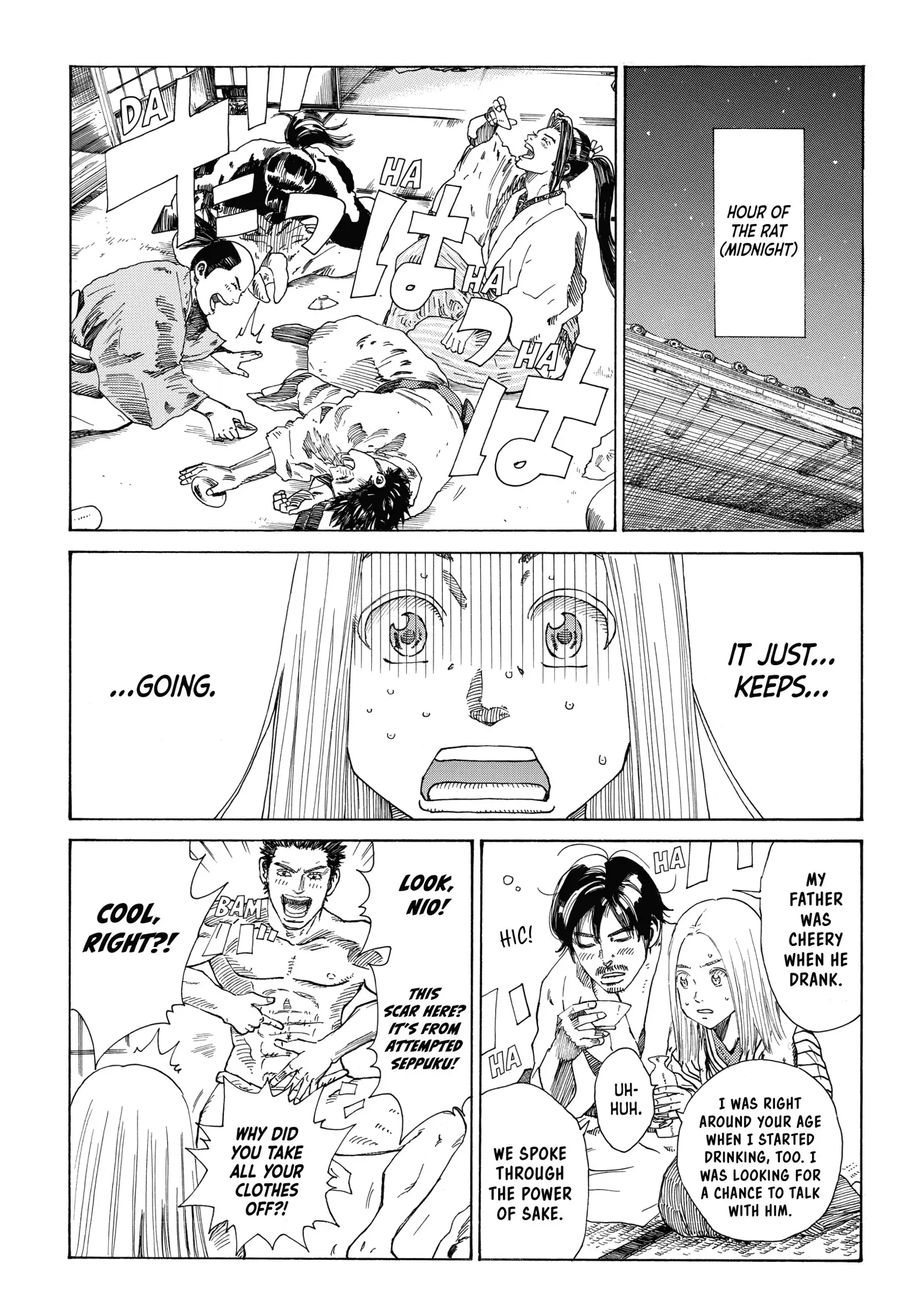 Read The Blue Wolves of Mibu ENGLISH Manga Online