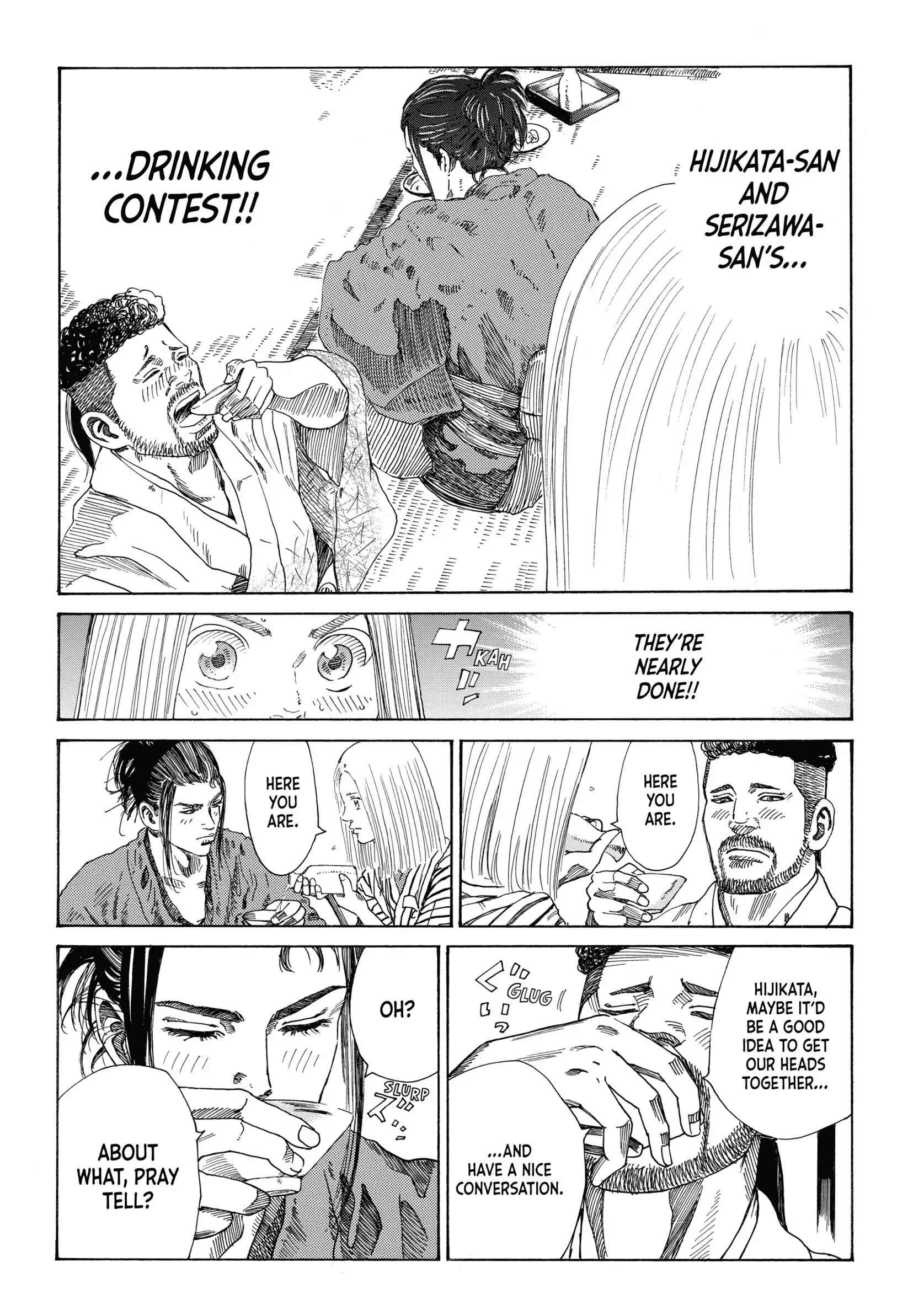 Read The Blue Wolves of Mibu ENGLISH Manga Online