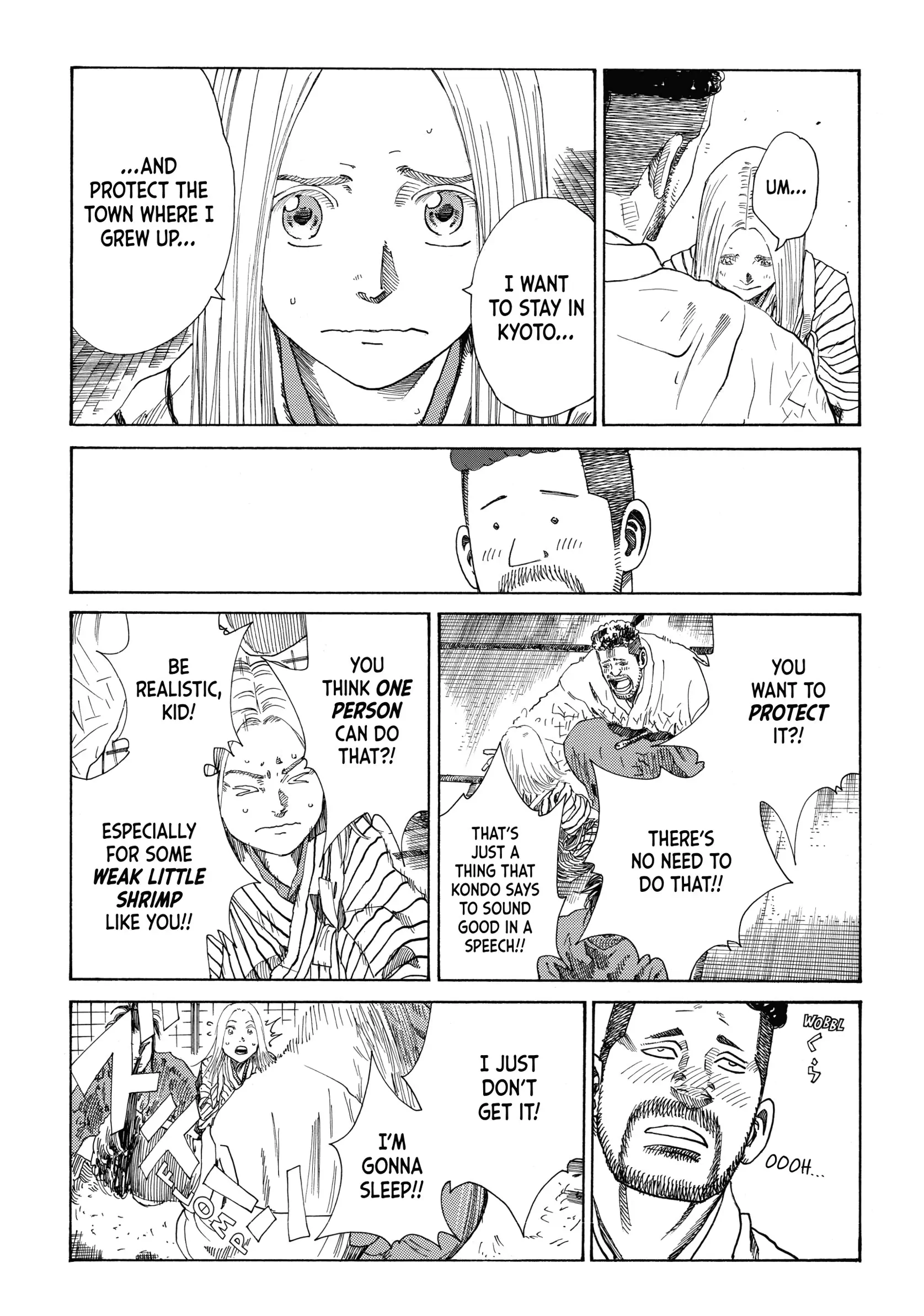 Read The Blue Wolves of Mibu ENGLISH Manga Online