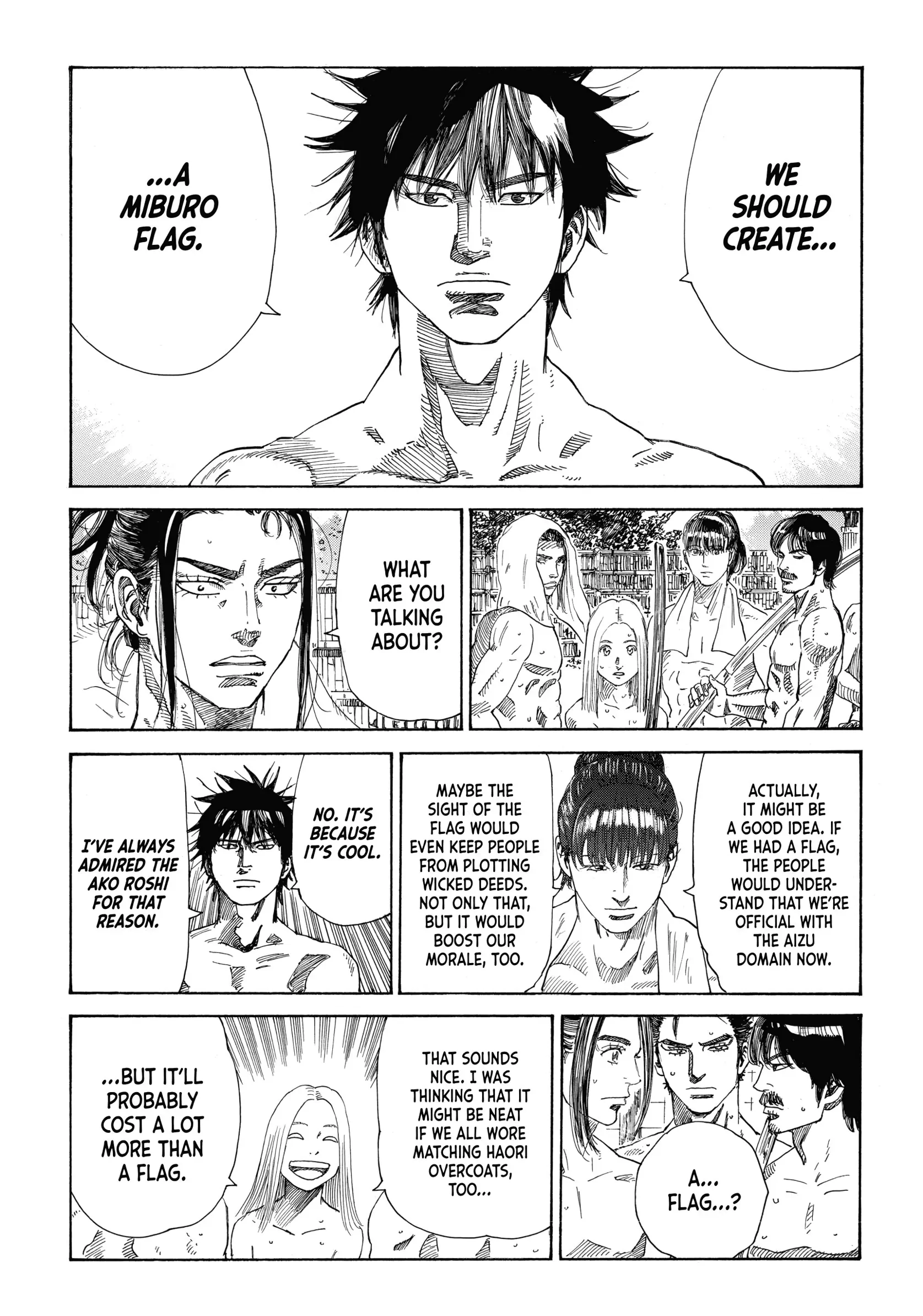 Read The Blue Wolves of Mibu ENGLISH Manga Online