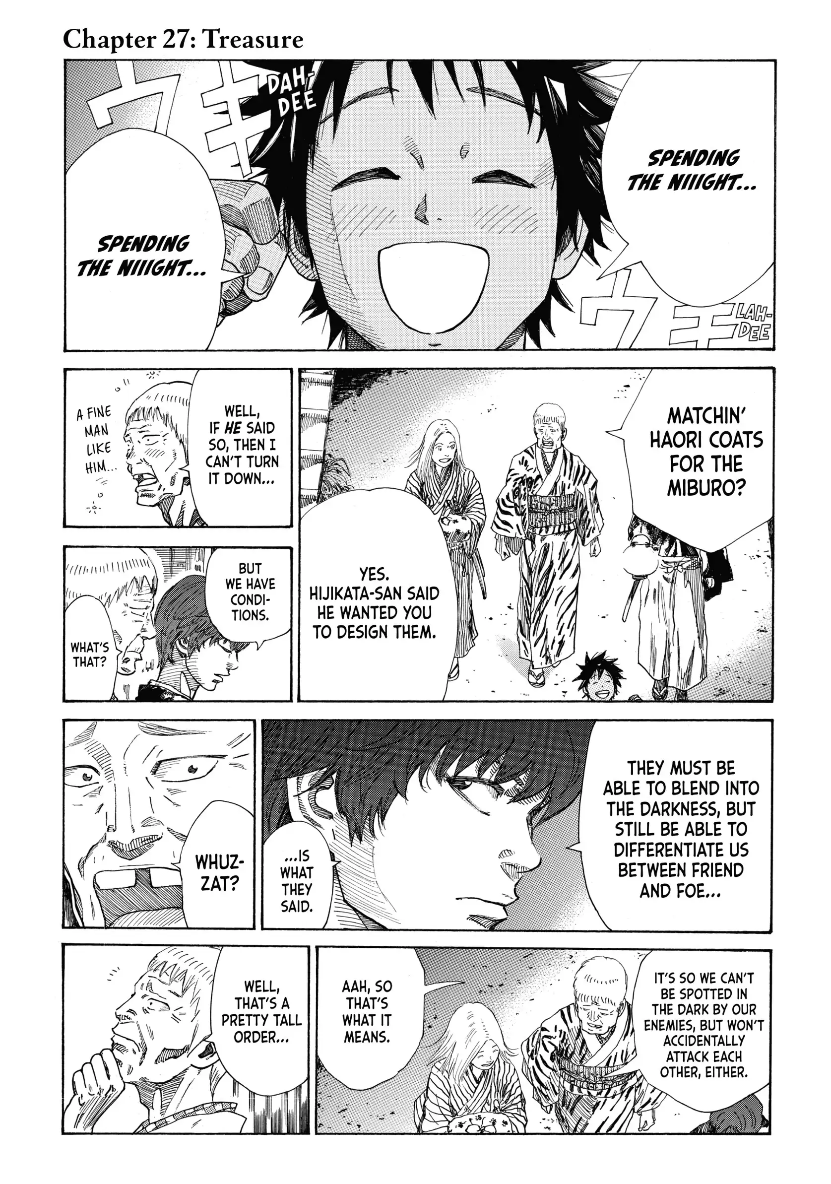 Read The Blue Wolves of Mibu ENGLISH Manga Online