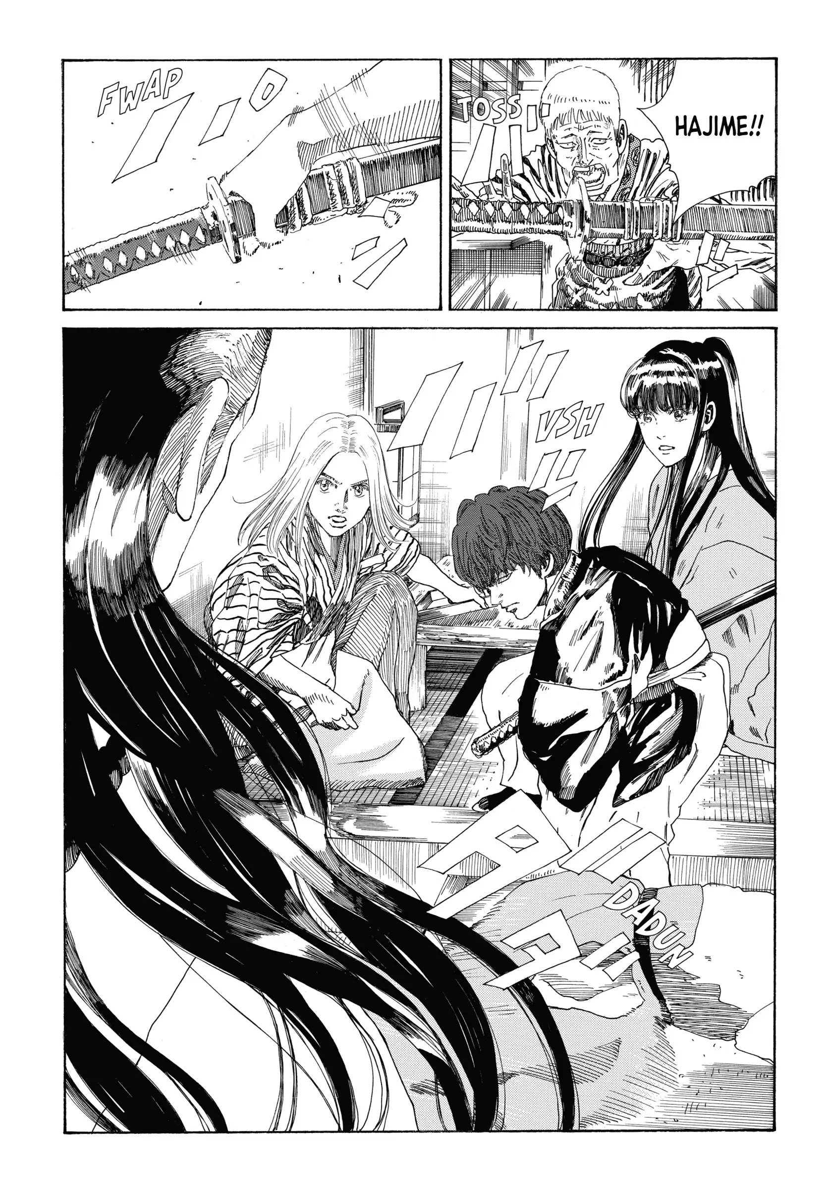 Read The Blue Wolves of Mibu ENGLISH Manga Online