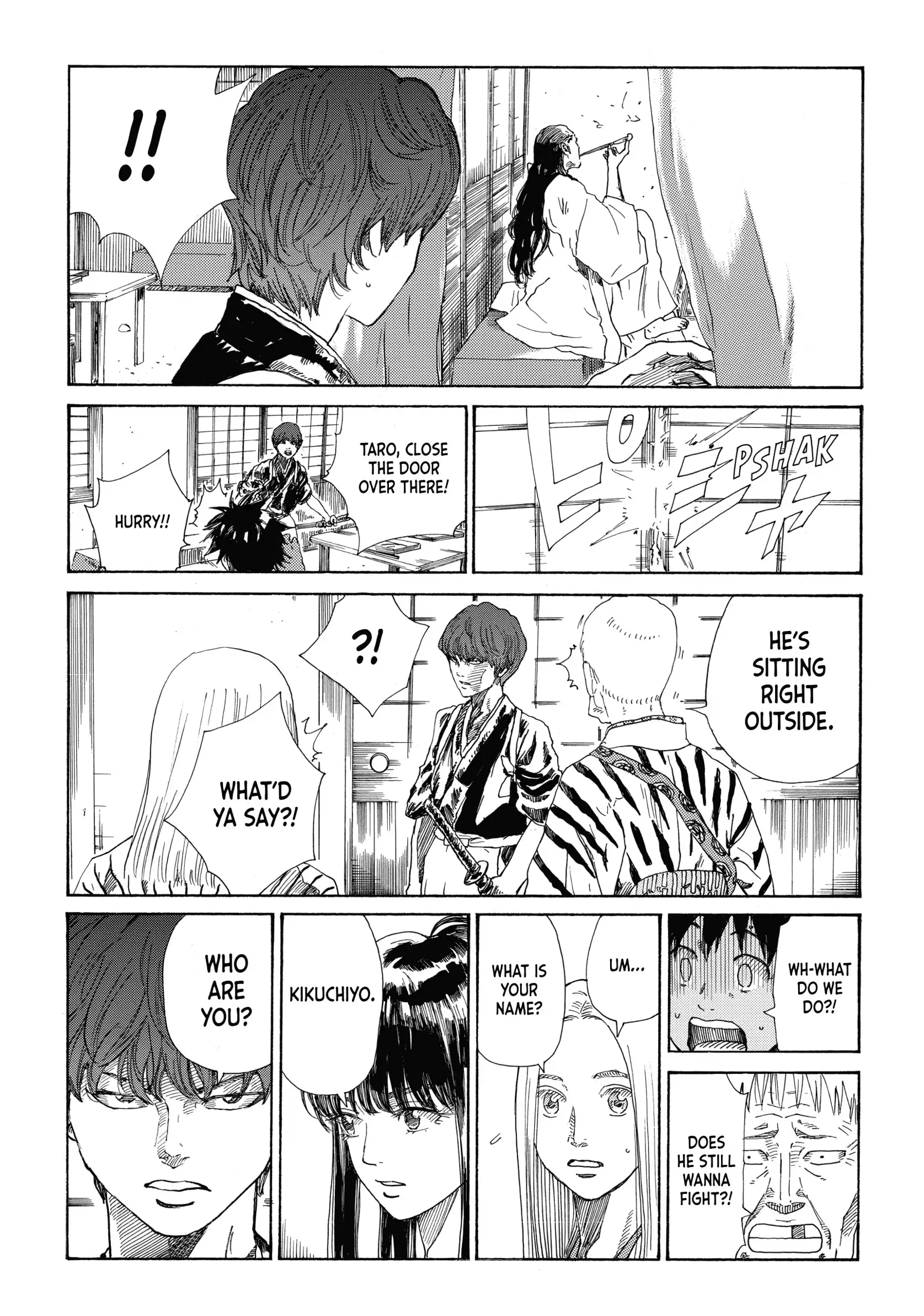 Read The Blue Wolves of Mibu ENGLISH Manga Online