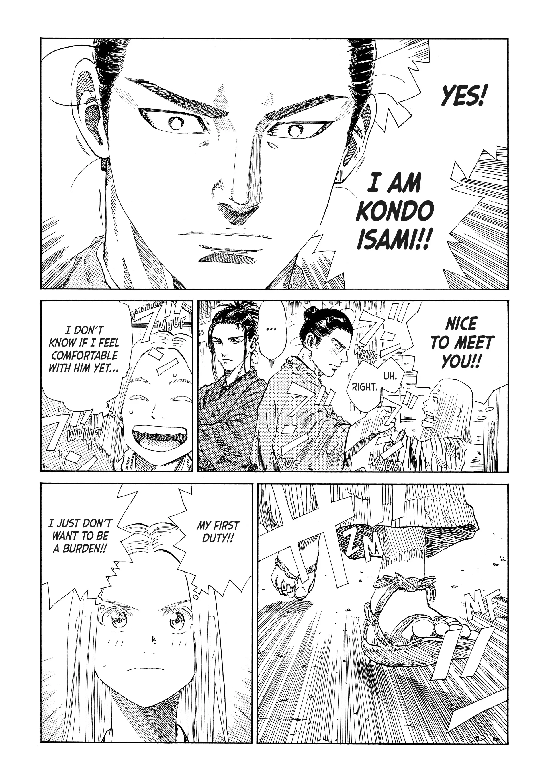 Read The Blue Wolves of Mibu ENGLISH Manga Online