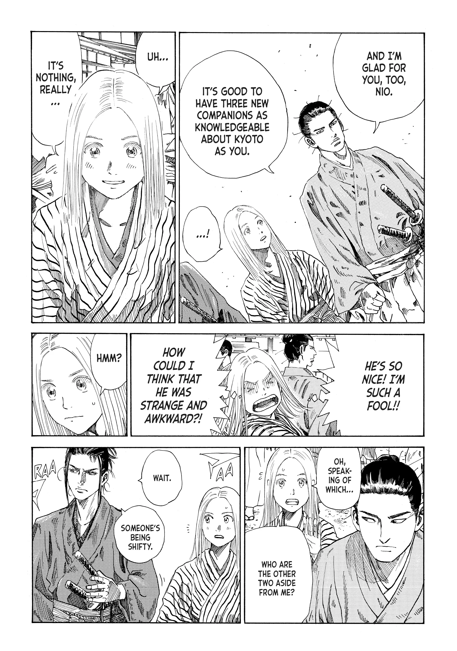 Read The Blue Wolves of Mibu ENGLISH Manga Online