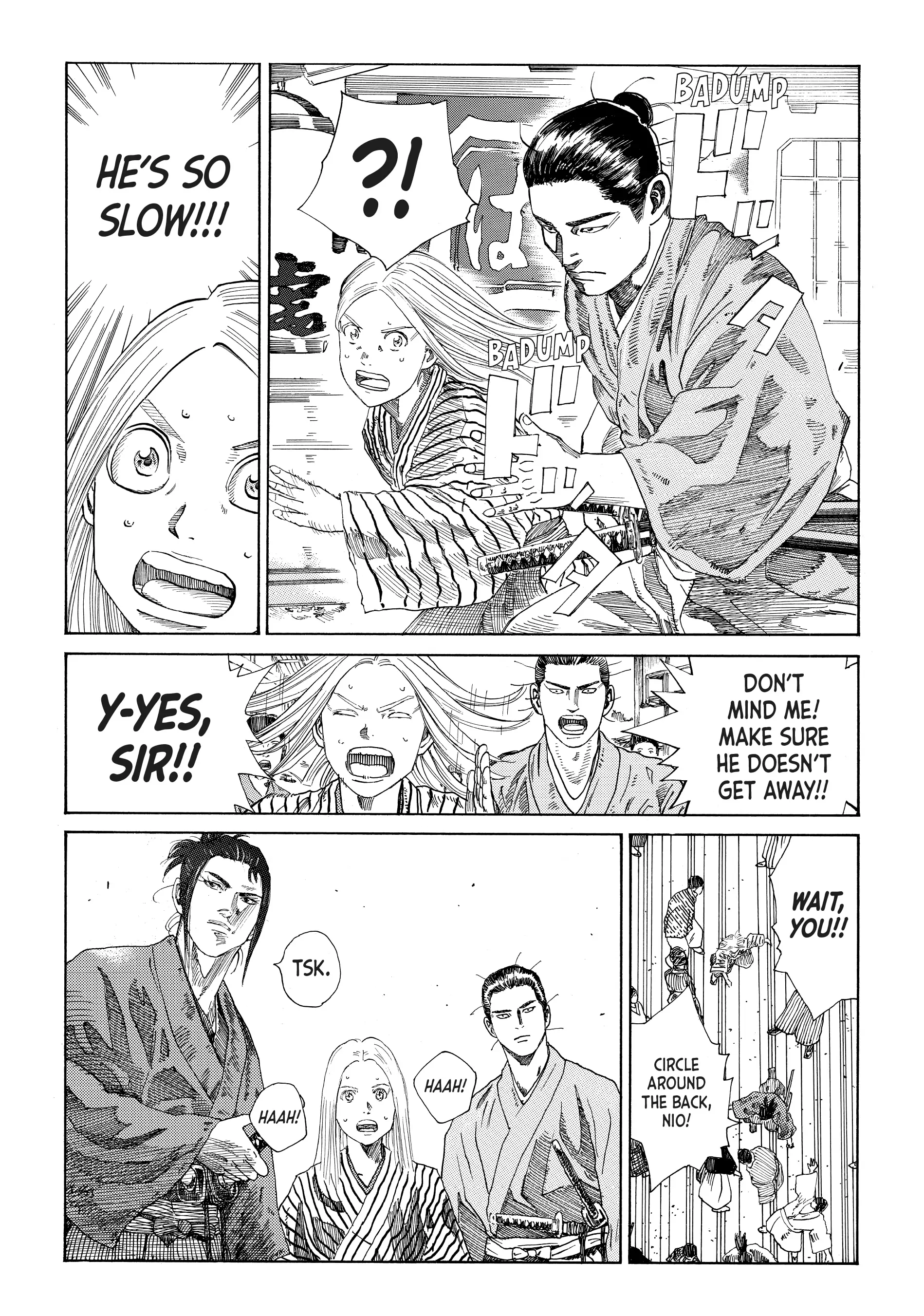 Read The Blue Wolves of Mibu ENGLISH Manga Online