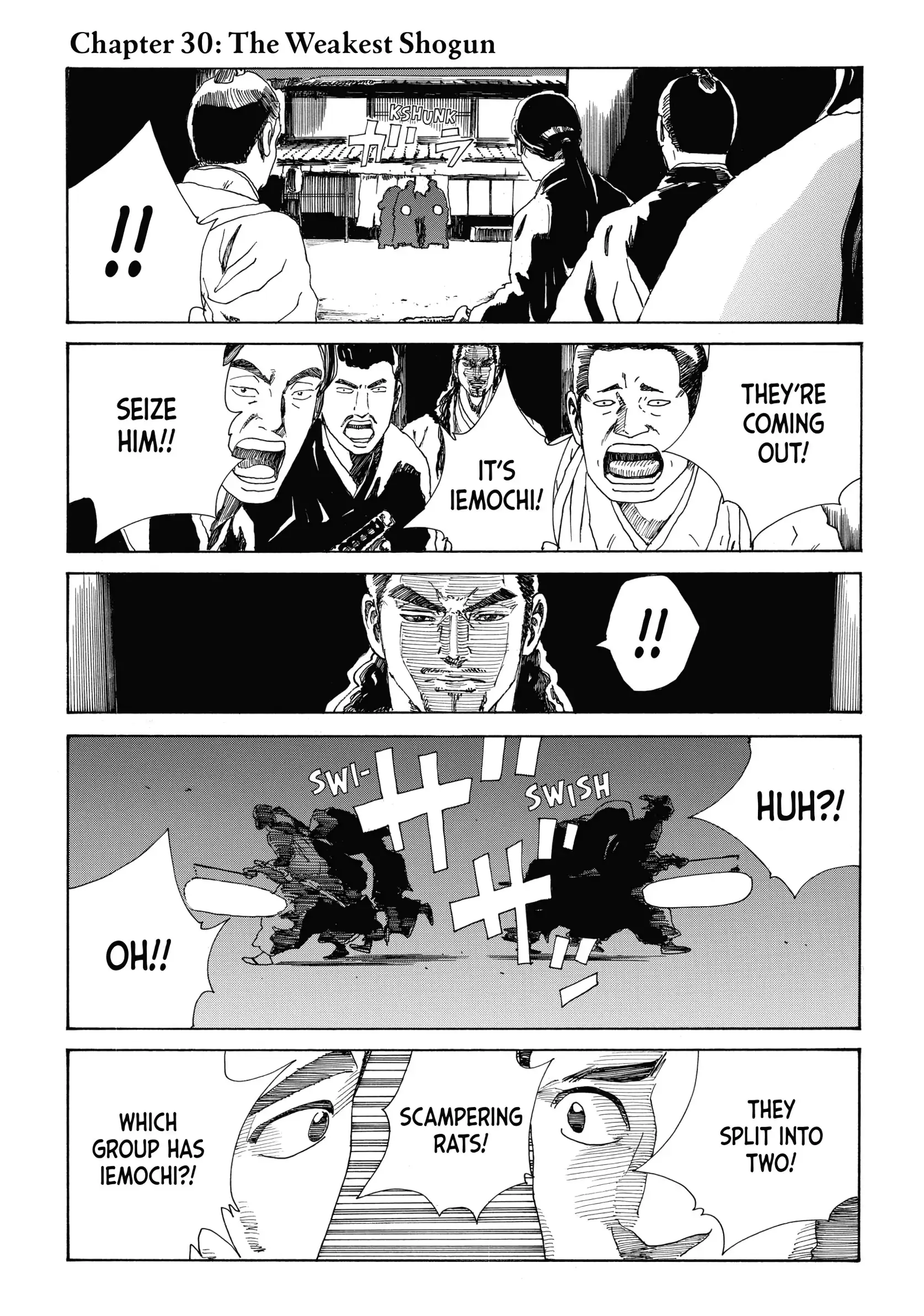 Read The Blue Wolves of Mibu ENGLISH Manga Online