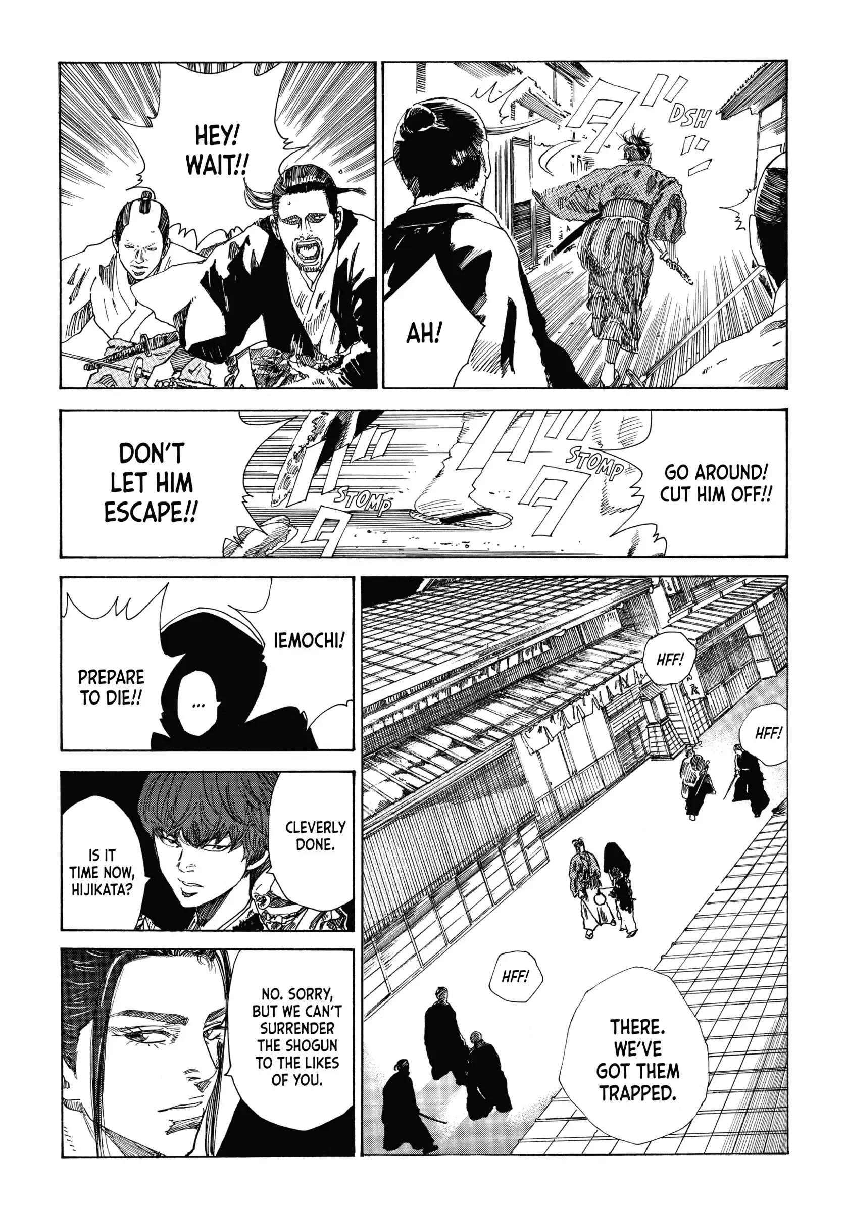 Read The Blue Wolves of Mibu ENGLISH Manga Online