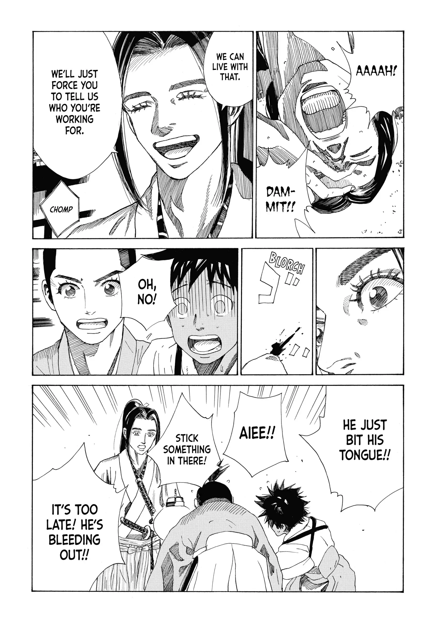 Read The Blue Wolves of Mibu ENGLISH Manga Online