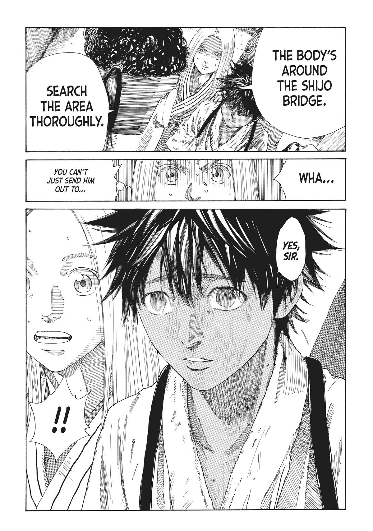 Read The Blue Wolves of Mibu ENGLISH Manga Online