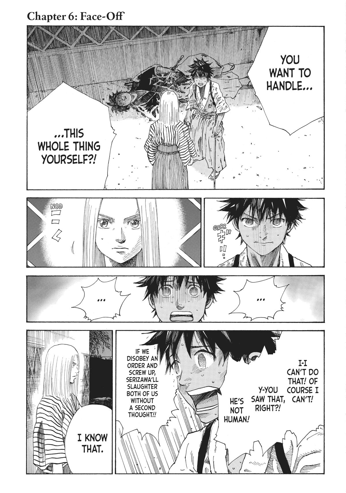 Read The Blue Wolves of Mibu ENGLISH Manga Online