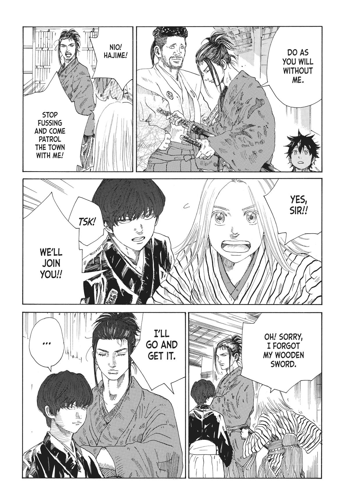 Read The Blue Wolves of Mibu ENGLISH Manga Online