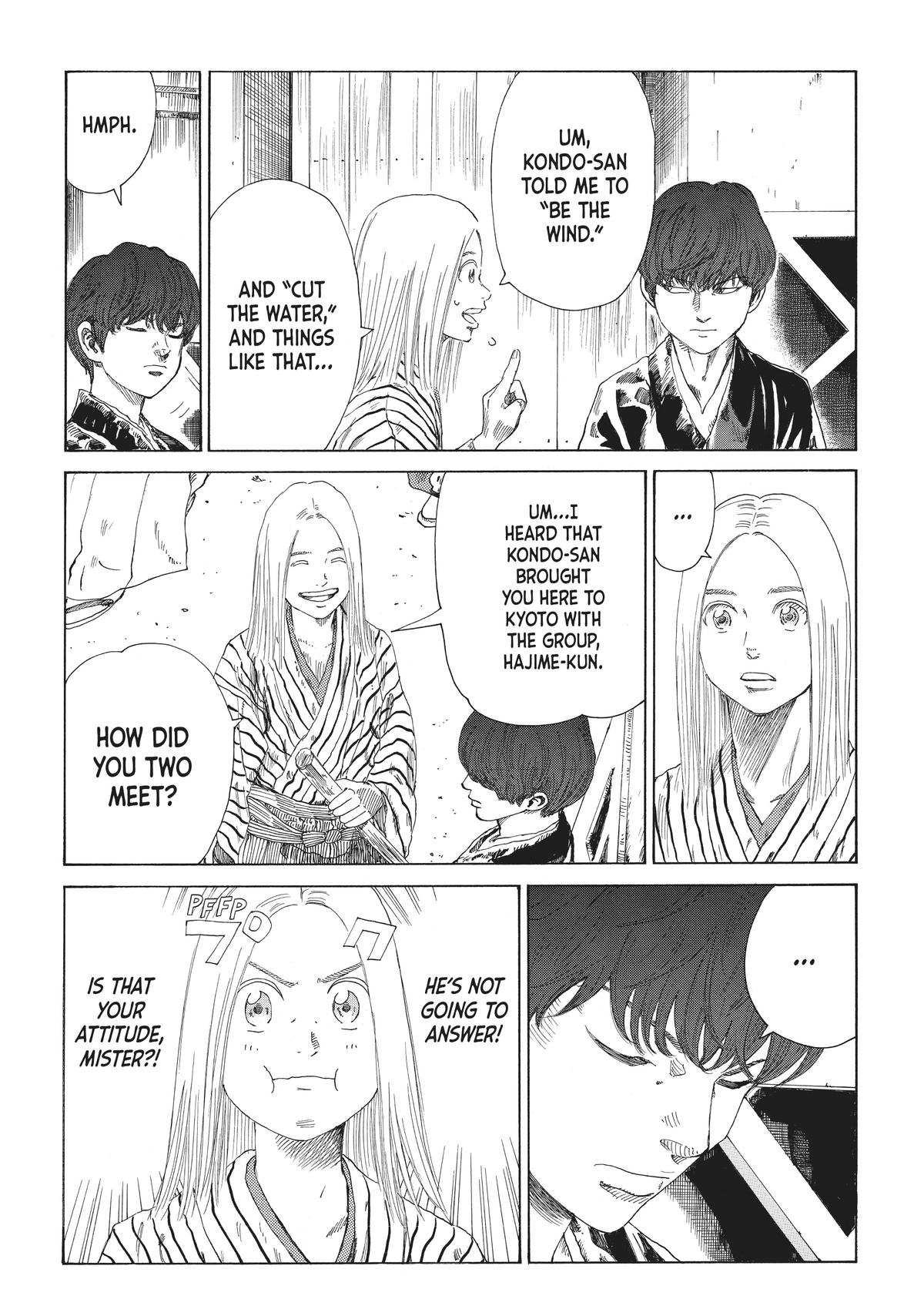 Read The Blue Wolves of Mibu ENGLISH Manga Online