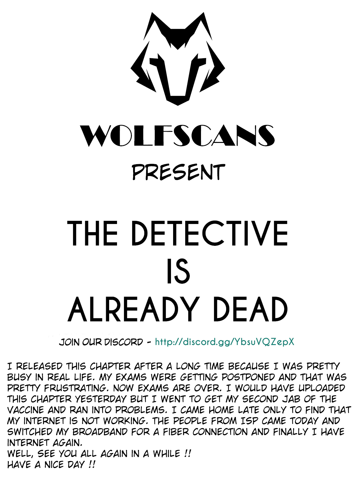 Read The Detective Is Already Dead ENGLISH Manga Online