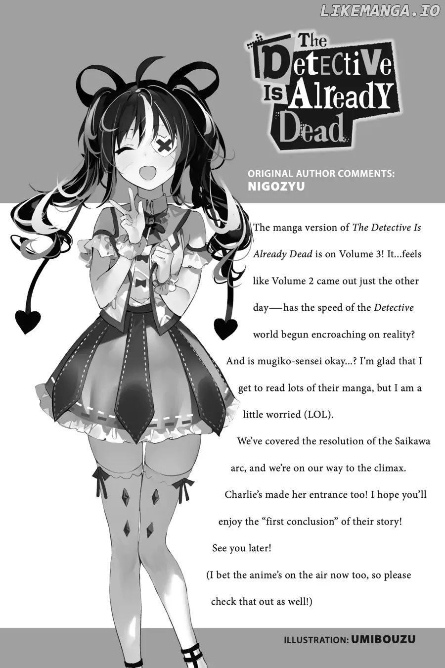 Read The Detective Is Already Dead ENGLISH Manga Online