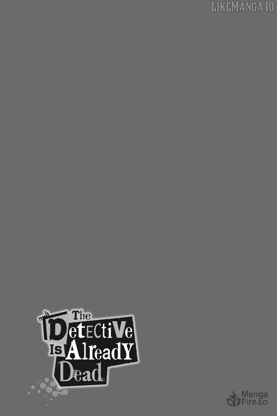 Read The Detective Is Already Dead ENGLISH Manga Online