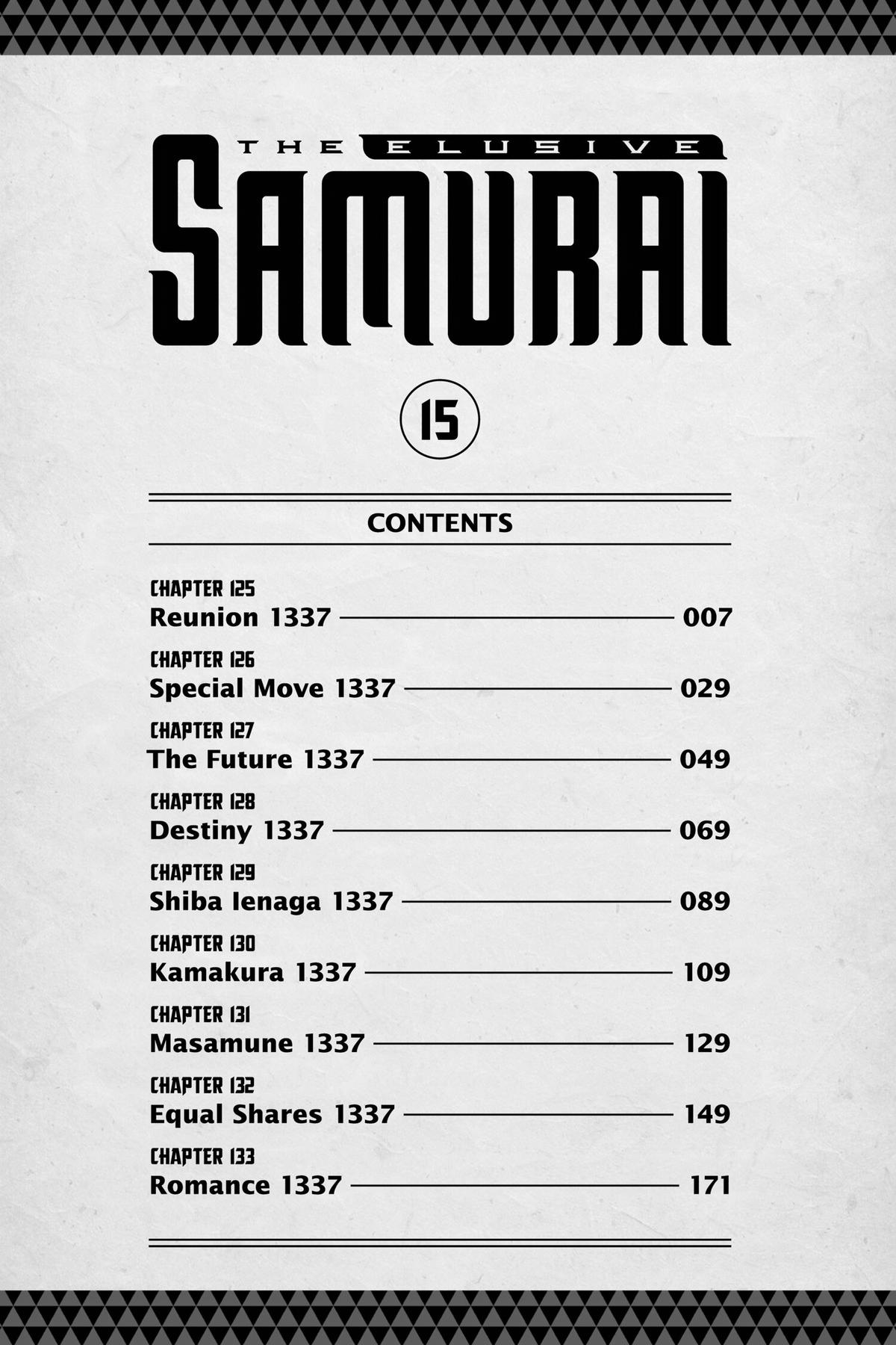 Read The Elusive Samurai ENGLISH Manga Online