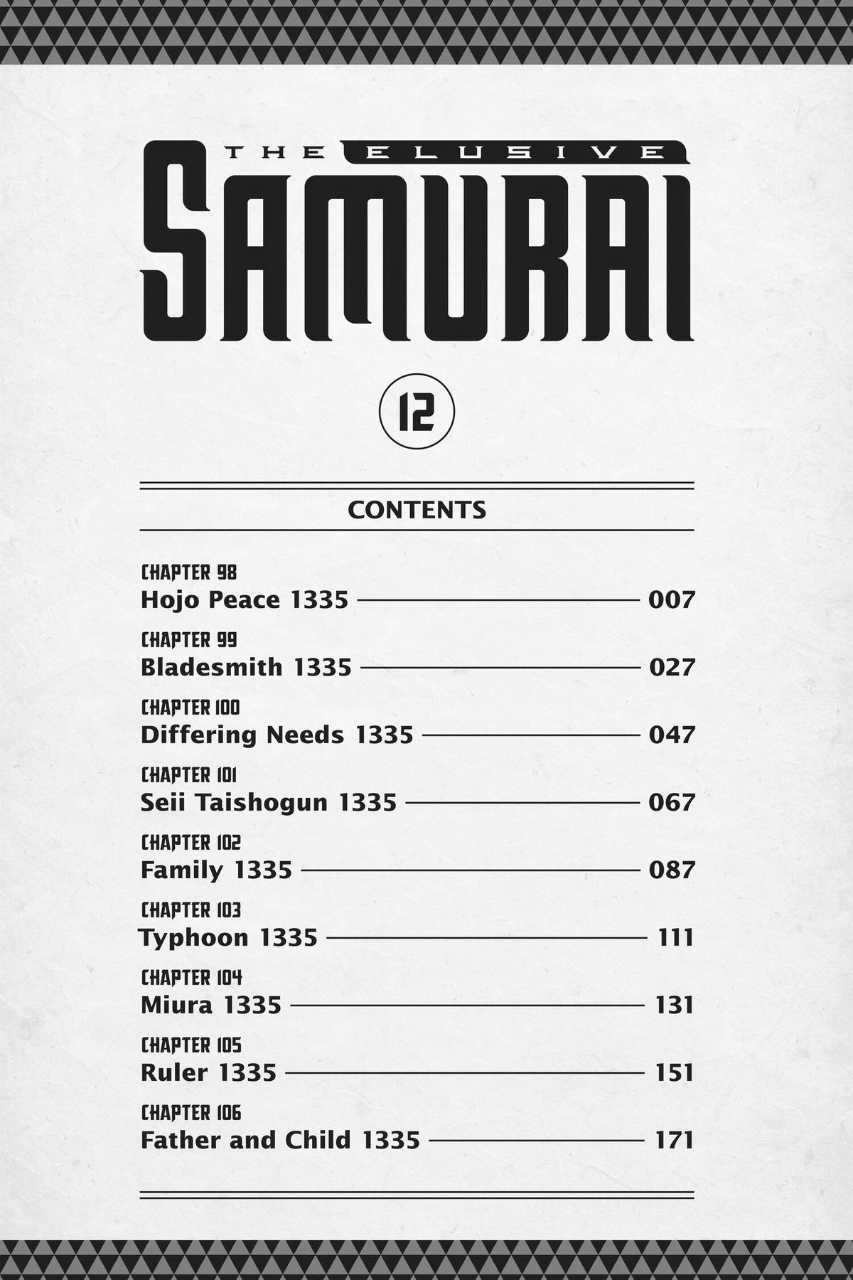 Read The Elusive Samurai ENGLISH Manga Online
