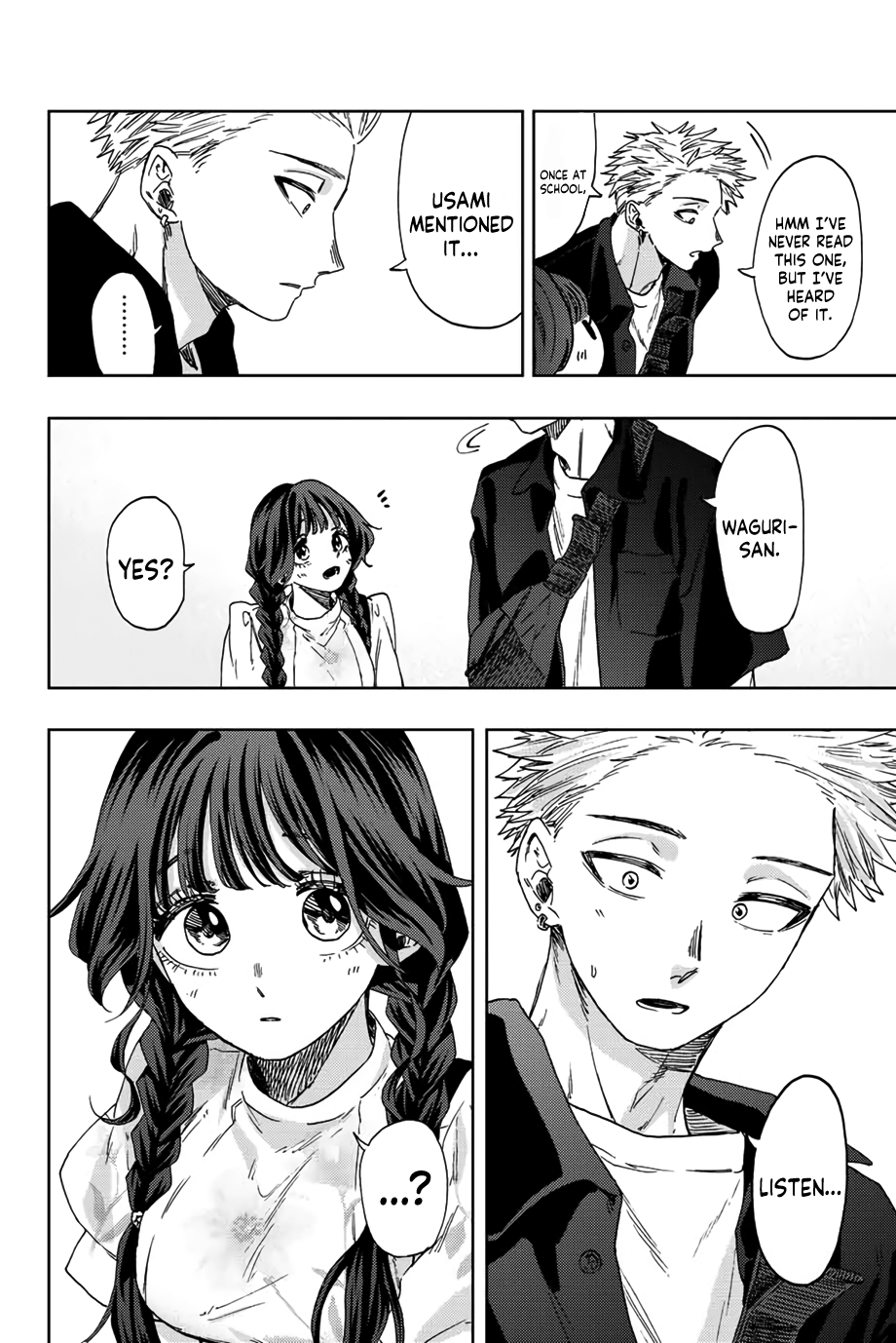 Read The Fragrant Flower Blooms with Dignity ENGLISH Manga Online