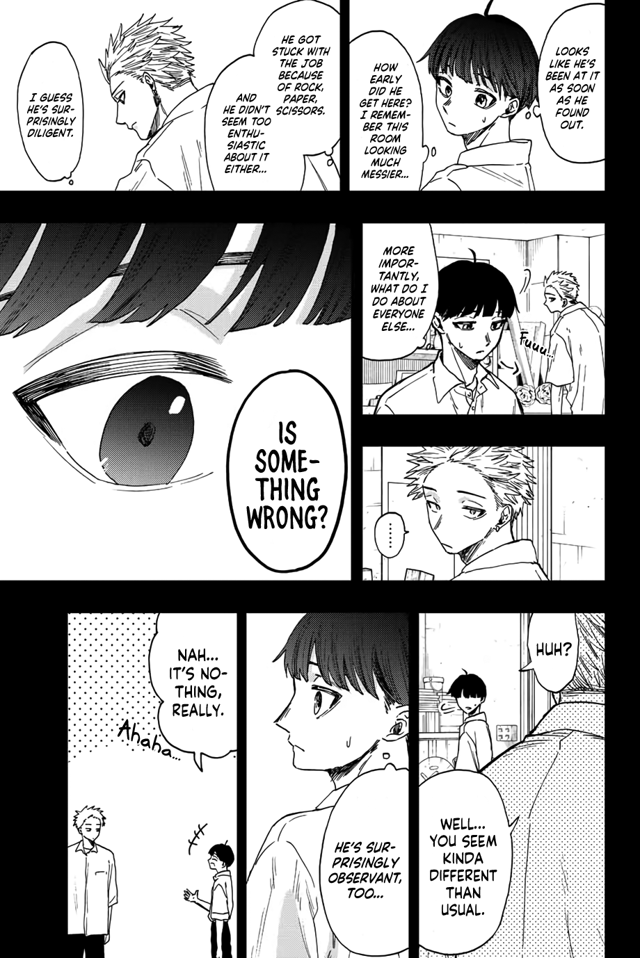 Read The Fragrant Flower Blooms with Dignity ENGLISH Manga Online