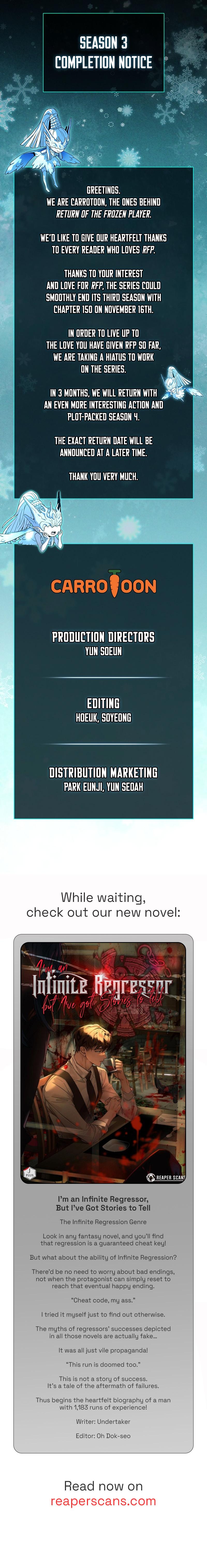 Read The Frozen Player Returns ENGLISH Manga Online