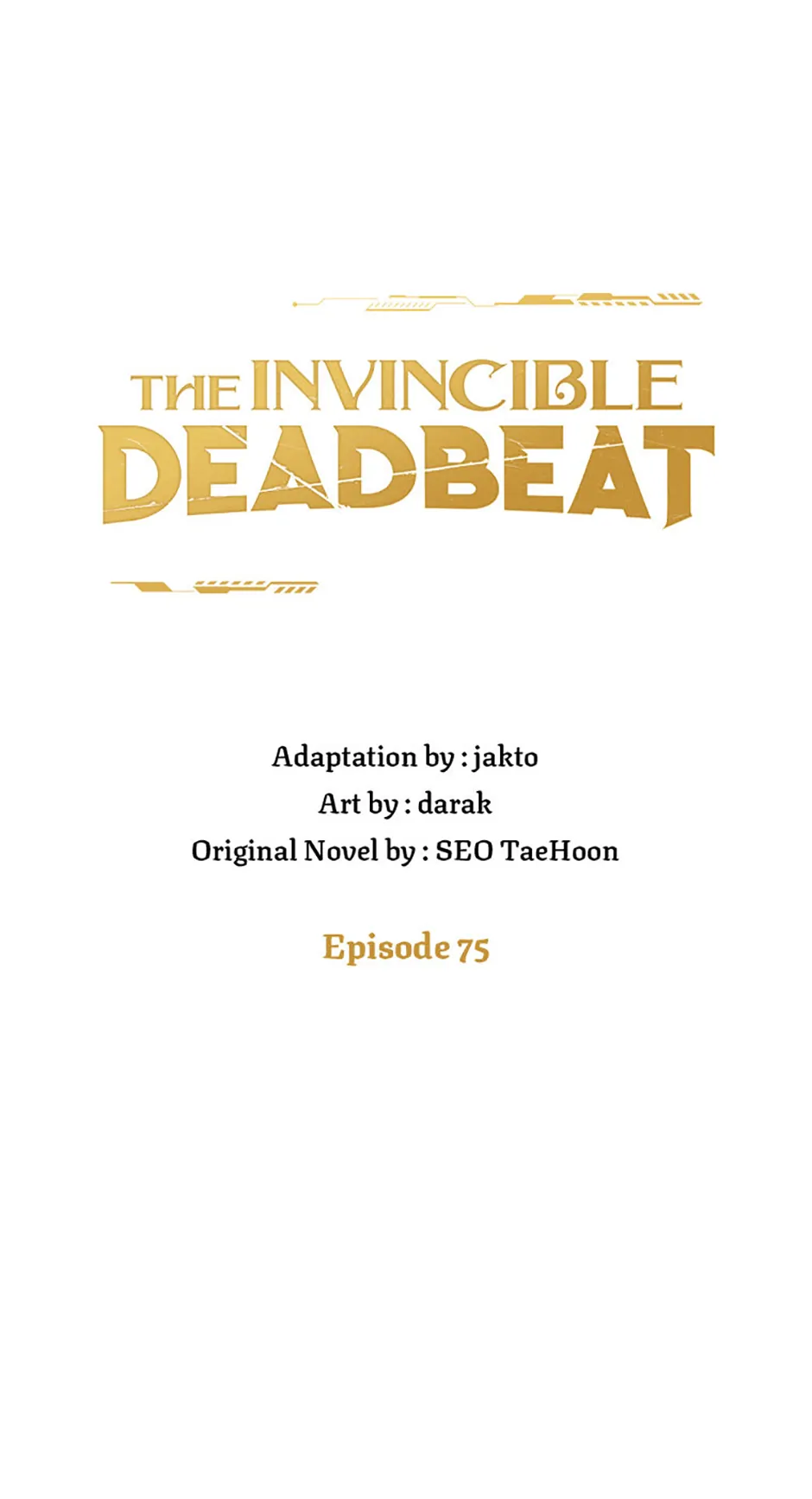Read The Invincible Deadbeat ENGLISH Manga Online