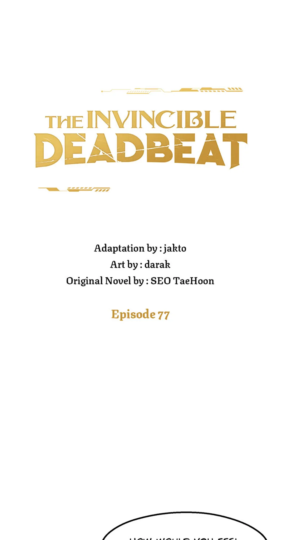 Read The Invincible Deadbeat ENGLISH Manga Online