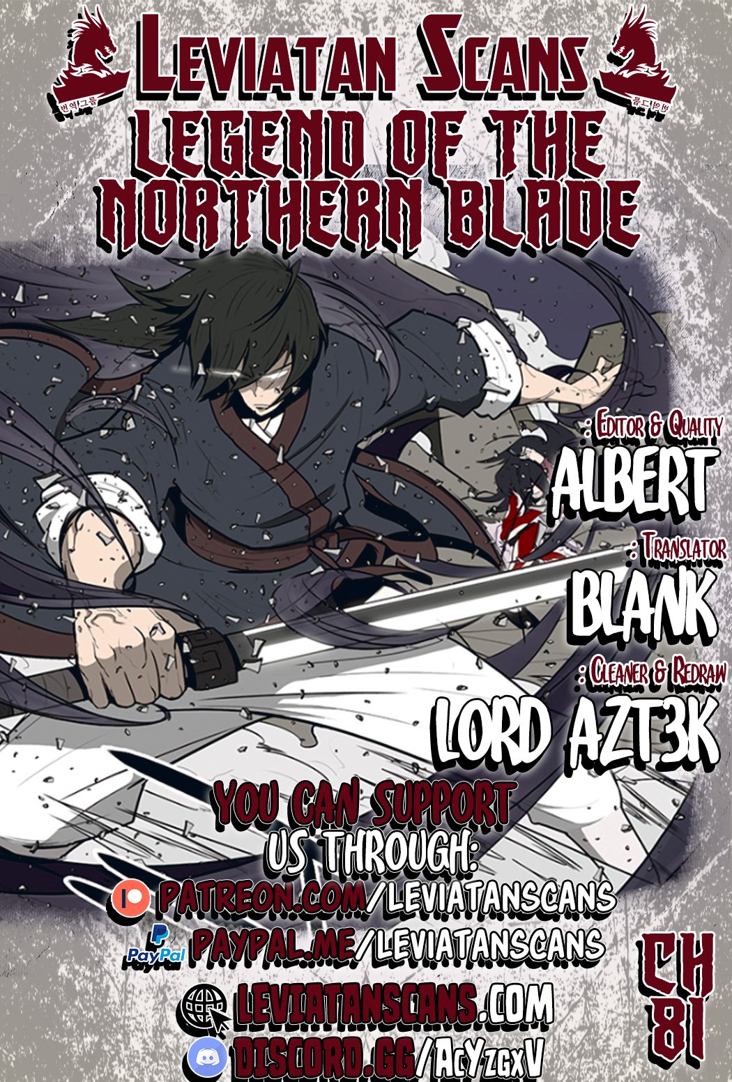 Read The Legend of the Northern Blade ENGLISH Manga Online