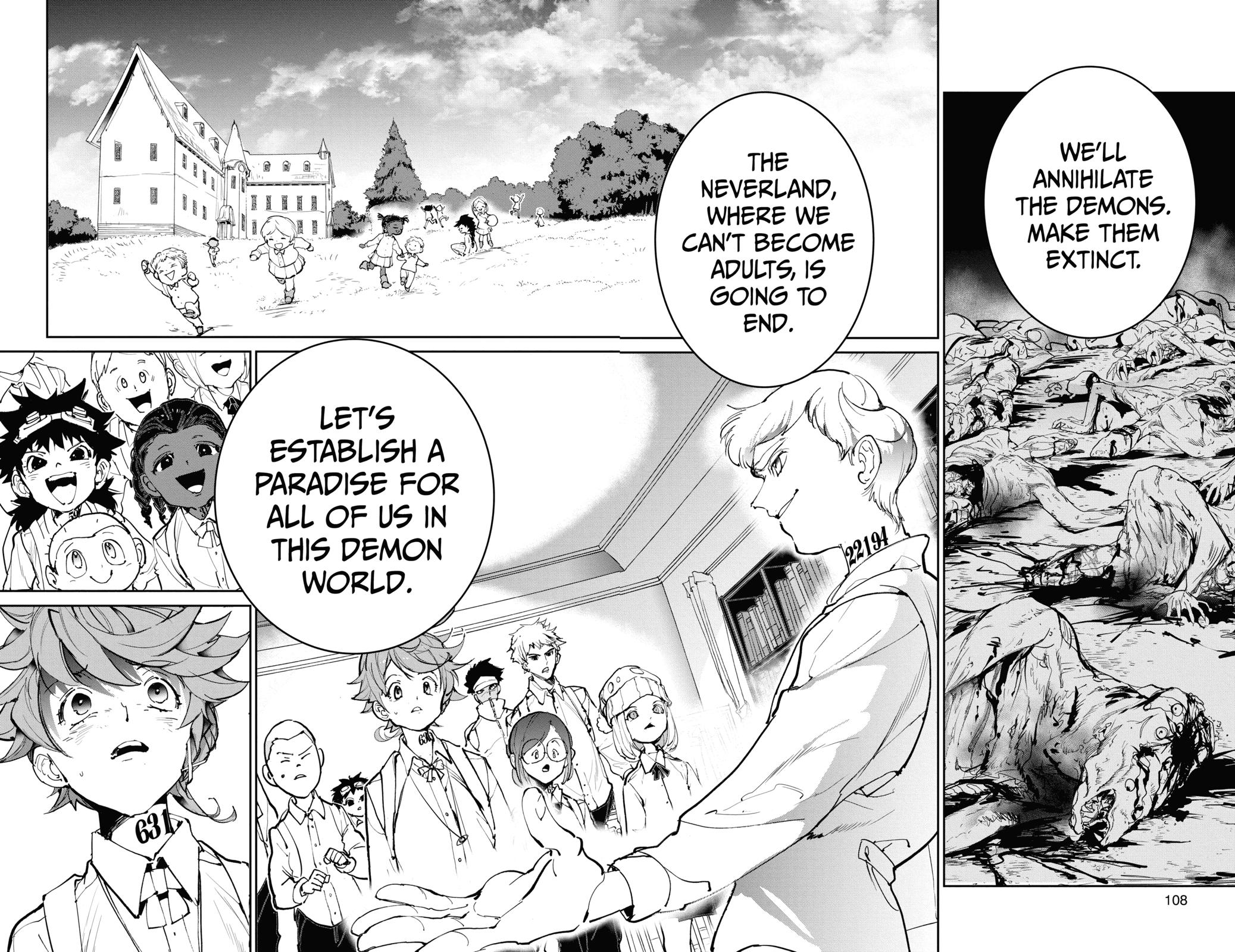 Read The Promised Neverland ENGLISH Manga Online