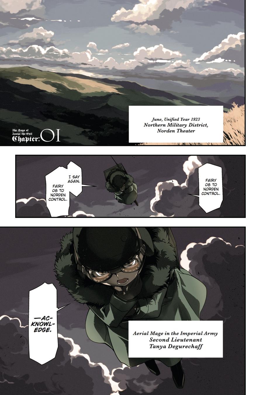 Read The Saga of Tanya the Evil ENGLISH Manga Online