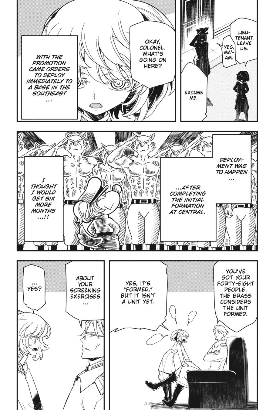 Read The Saga of Tanya the Evil ENGLISH Manga Online