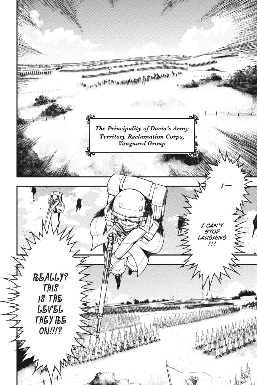 Read The Saga of Tanya the Evil ENGLISH Manga Online