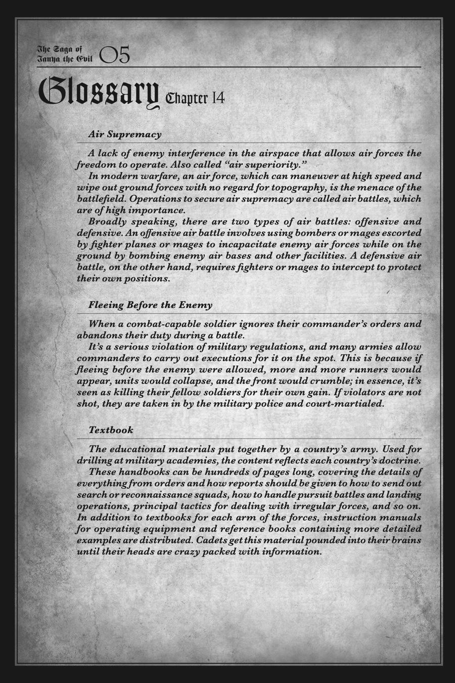 Read The Saga of Tanya the Evil ENGLISH Manga Online