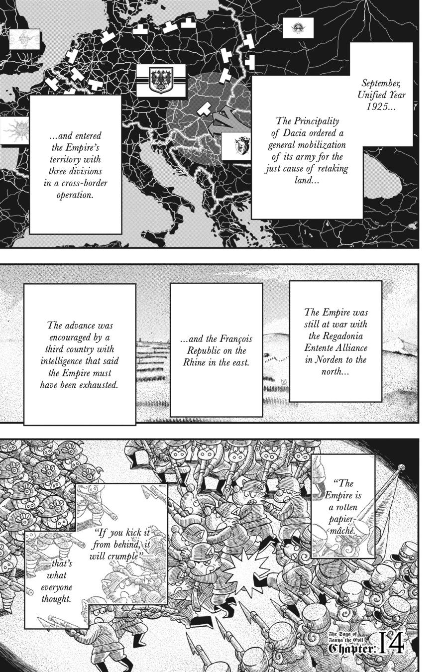 Read The Saga of Tanya the Evil ENGLISH Manga Online