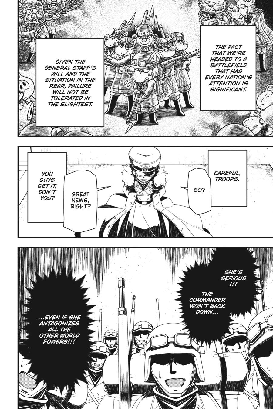 Read The Saga of Tanya the Evil ENGLISH Manga Online