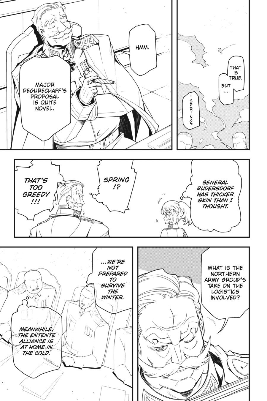 Read The Saga of Tanya the Evil ENGLISH Manga Online