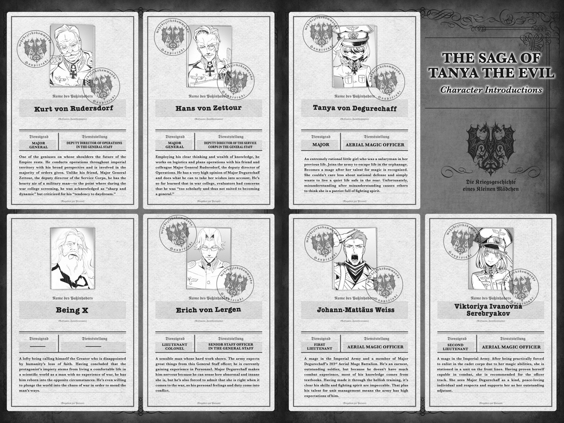 Read The Saga of Tanya the Evil ENGLISH Manga Online